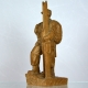 Carved Figure of a Mountain infantry soldier