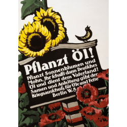 Postkarte "Pflanzt Öl"